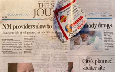 Catharsis of the morning newspaper